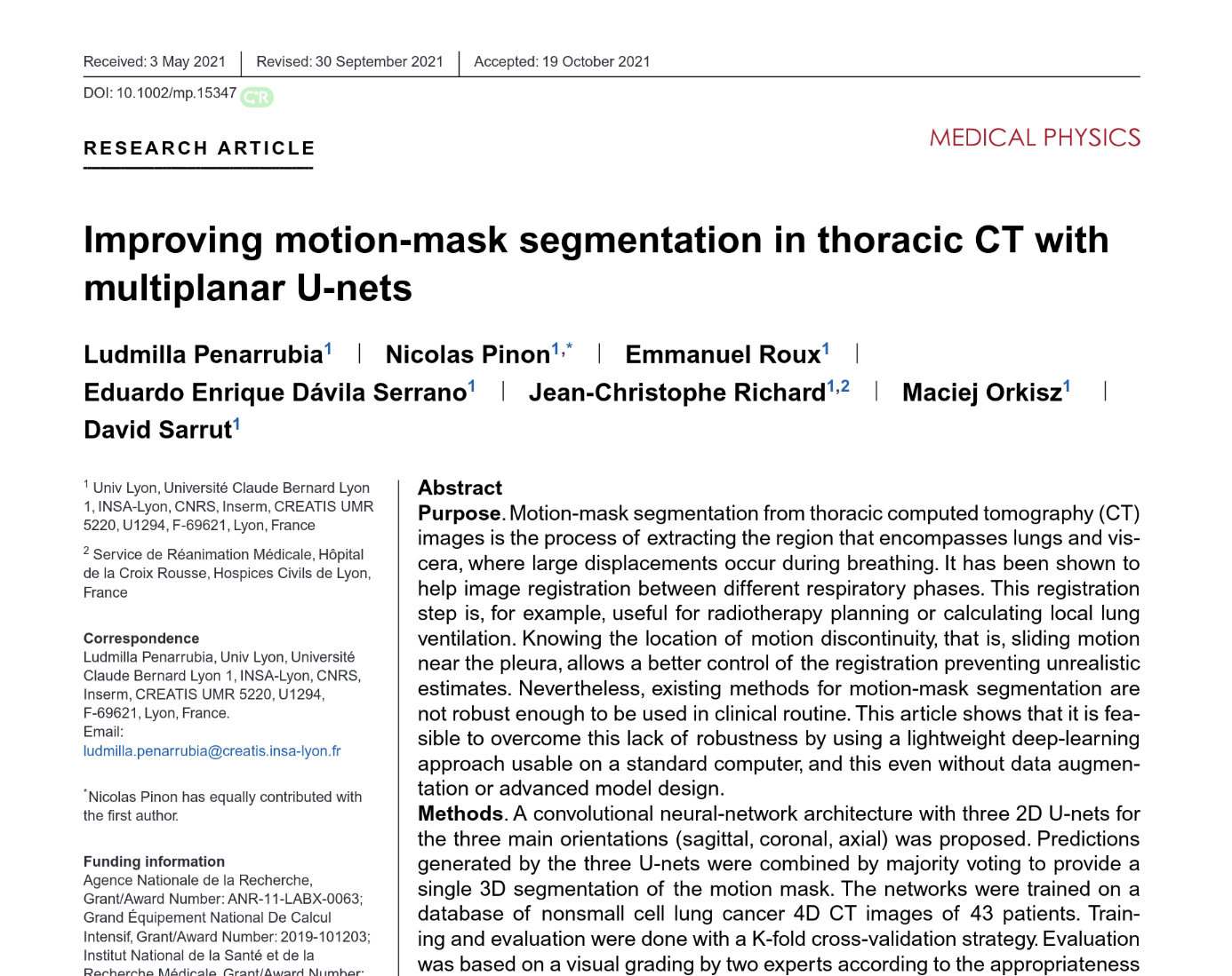 Medical Physics (2022)